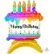 エアルーンズHappyBirthdayケーキ
