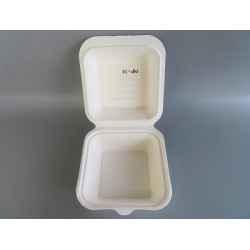 モールドパック 深MP-18　165×155×38mm 50枚入 バーガー用　　★メーカー直送(3289918)