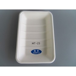 モールドトレー ＭＴ-23　177×121×22mm  50枚入 無地　★メーカー直送(3289913)