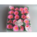 造花 デージー ピンク 100入×3 DK-38 幅105×高さ63(mm) 　料理　オードブル　弁当　盛り付け　プラスチック　★メーカー直送★　　　