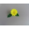 造花 豆菊 黄 100入×10  DK-35 幅43×高さ32(mm)　料理　オードブル　弁当　盛り付け　プラスチック　★メーカー直送★　