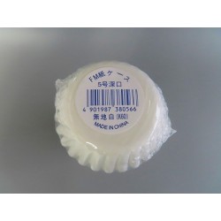 紙ケース FM紙ケース 白無地 5号F (約Φ35×高さ20mm) 500枚入　お弁当　料理 　仕切り　★メーカー直送★