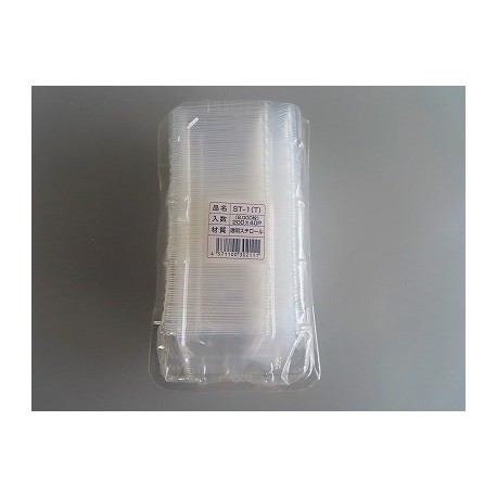カップケース 三角コーナー ST-1T (80×45×23mm)  200枚入　お弁当　薬味　プラスチック　★メーカー直送★