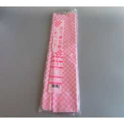 風呂敷 ポリ風呂敷 チェック 900角(900×900mm)  ピンク 10入　 ビニール風呂敷 持ち帰り テイクアウト オードブル 使い捨て  　★メーカー直送★