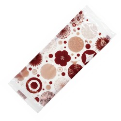 紙おしぼり プチフレッシュ ［平］ノルディック 185×220mm 1ケース2500本 PP-5　★メーカー直送(371457)