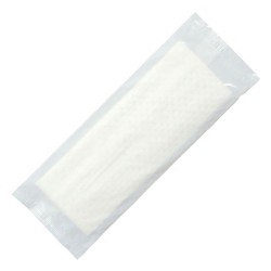 紙おしぼり フレッシュメイト ［平］紙タイプ 乳白無地  185×220mm 1ケース2000本 FM-4　★メーカー直送(371397)　