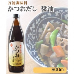 ダルマ醤油　かつおだししょうゆ　900ml