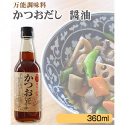 ダルマ醤油　かつおだししょうゆ　360ml