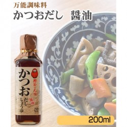 ダルマ醤油　かつおだししょうゆ　200ml