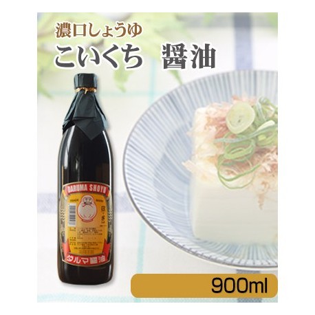 ダルマ醤油　濃口　900ml　※