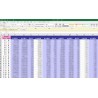 【エクセル売上集計表】