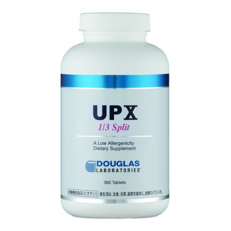 【送料無料】UPX® 1/3スプリット 360粒(マルチビタミン＆ミネラル)　1個