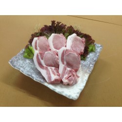 福岡県地域産業資源指定　朝倉特産あさくら豚米（ドンマイ）厚切りとんかつ５枚入り！ ※