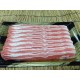 福岡県地域産業資源指定！朝倉特産あさくら豚米（ドンマイ）バラ肉しゃぶしゃぶ用　1Ｋｇ ※