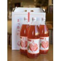 【五所川原特産】“赤〜いりんご”果汁100%ジュース　1ℓ×3本セット ※