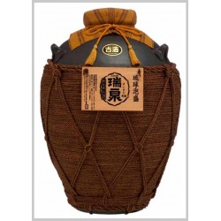 43%おもろ甕貯蔵10年古酒入『瑞泉壷１斗（巻）壷』18,000ml