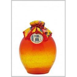 43％瑞泉3年古酒『琉球ガラス1升-橙-』1,800ml