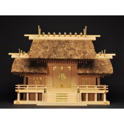 神棚 茅葺屋根違い三社宮〈K-4〉