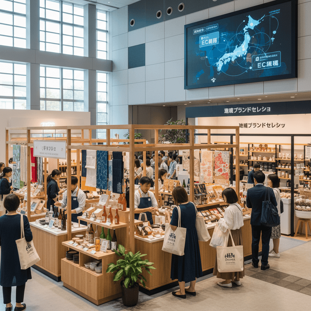 地方物産展イベント戦略ガイド|地域ブランド育成とEC連携で成功